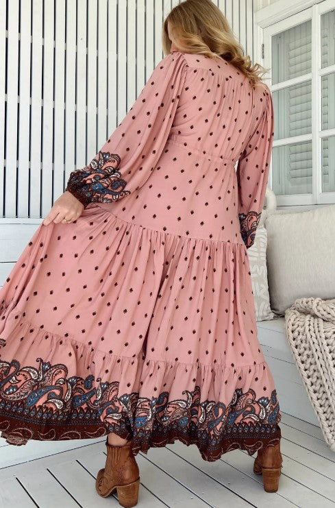 Seraphina Print Teresa Maxi dress