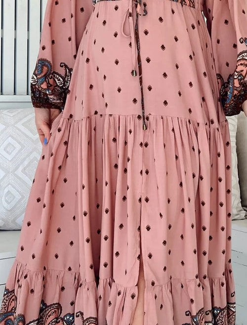 Seraphina Print Teresa Maxi dress