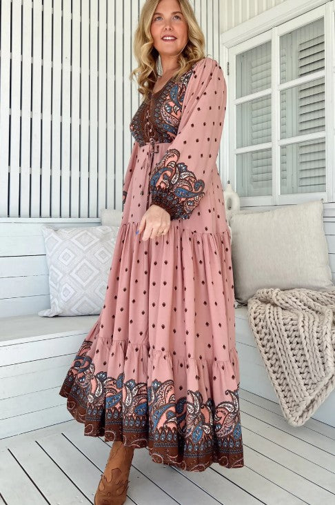 Seraphina Print Teresa Maxi dress