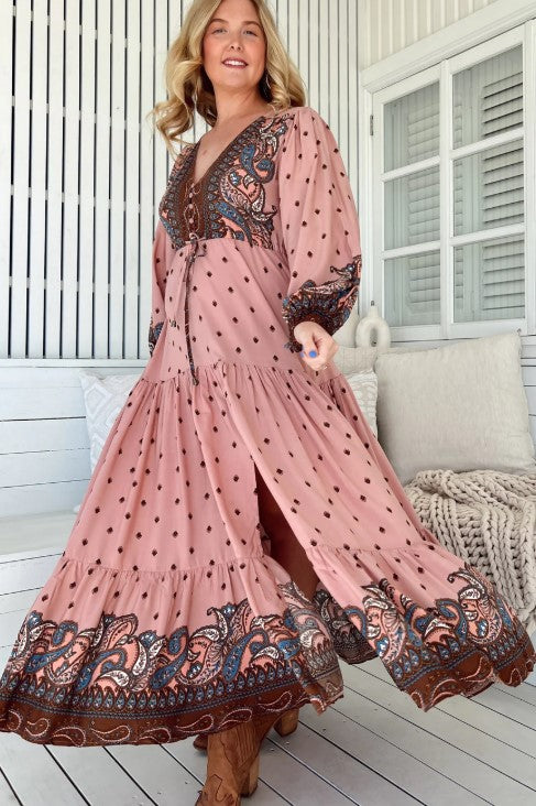 Seraphina Print Teresa Maxi dress