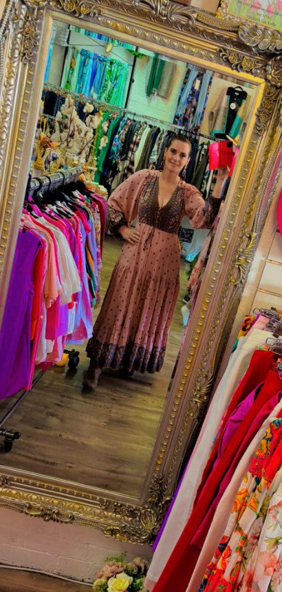 Seraphina Print Teresa Maxi dress