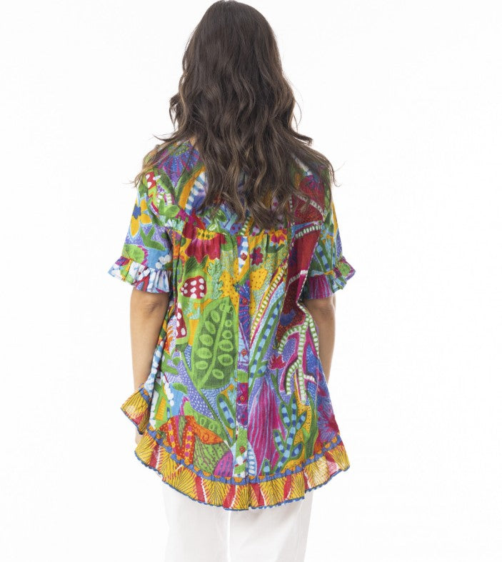 Ipanema Top Frill Blouse