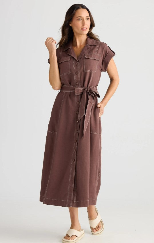 BT Chocolate Portia Dress