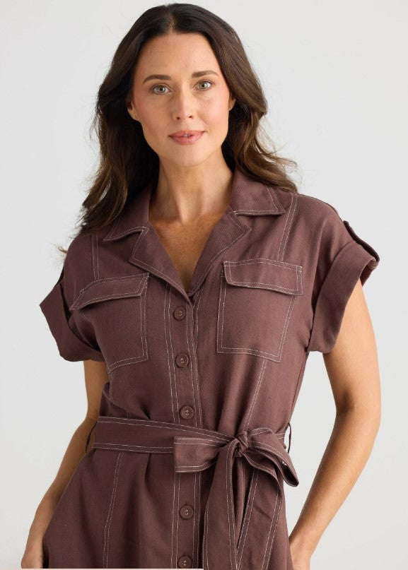 BT Chocolate Portia Dress