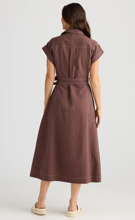 BT Chocolate Portia Dress