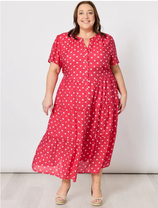 GS Red Poker French dress