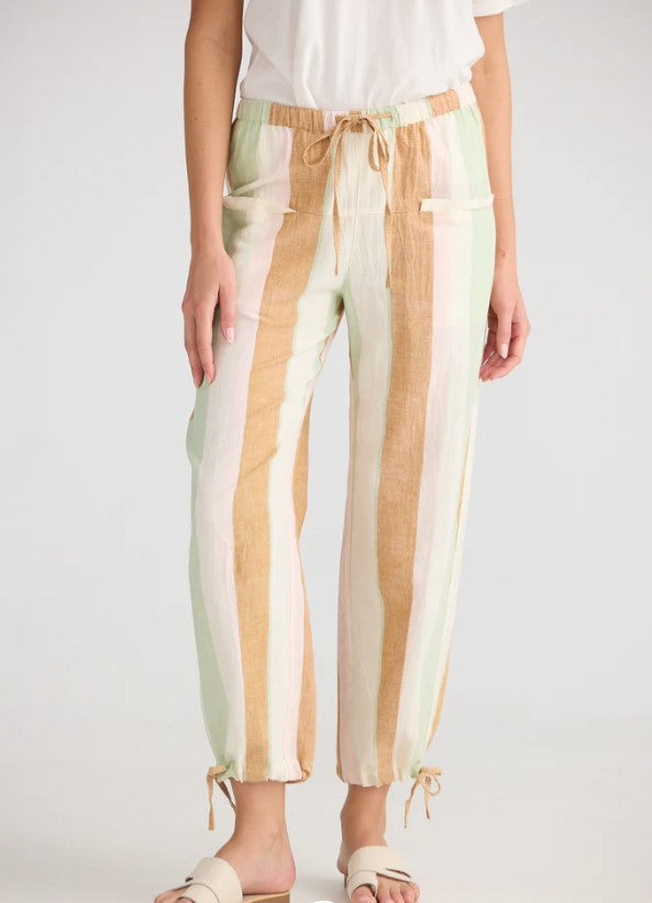 Melon stripe Field Pants
