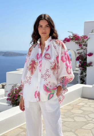 Touch of Paradise Pink top