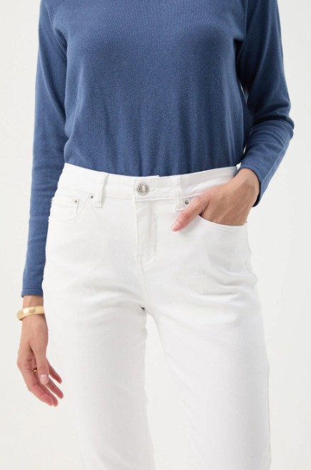 GC WHITE stretch cotton jeans