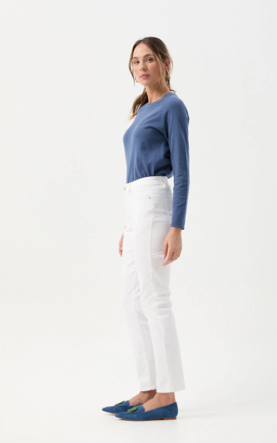 GC WHITE stretch cotton jeans