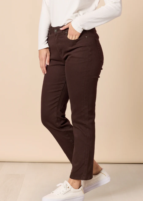 GS Slim Coffee Jeans