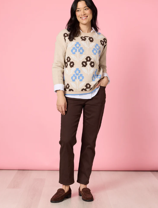 GS Slim Coffee Jeans