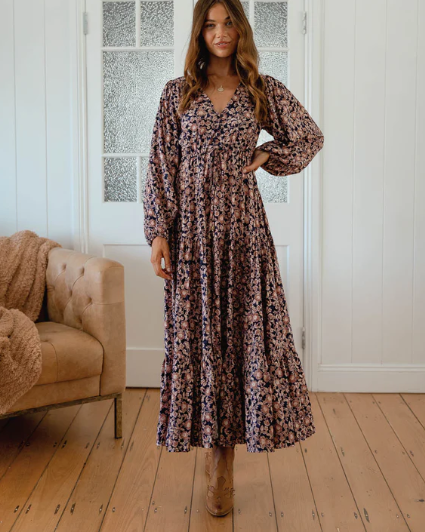 Midnight Meadow Teresa dress