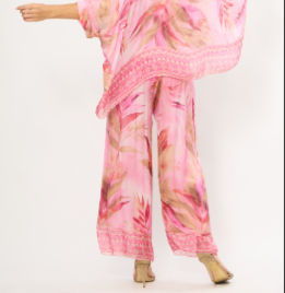 Silk Pink Pants