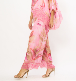 Silk Pink Pants