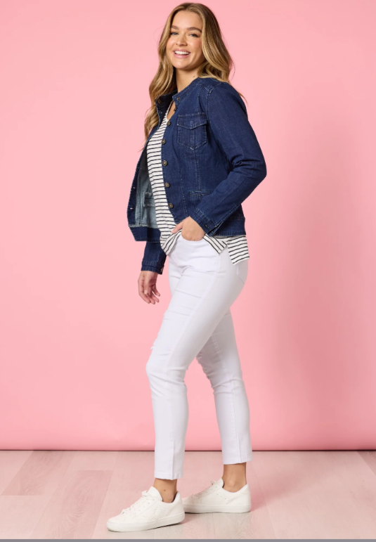 GS Maggie dark denim jacket