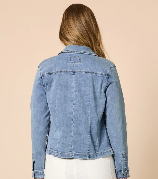 Retro Cotton Denim Jacket