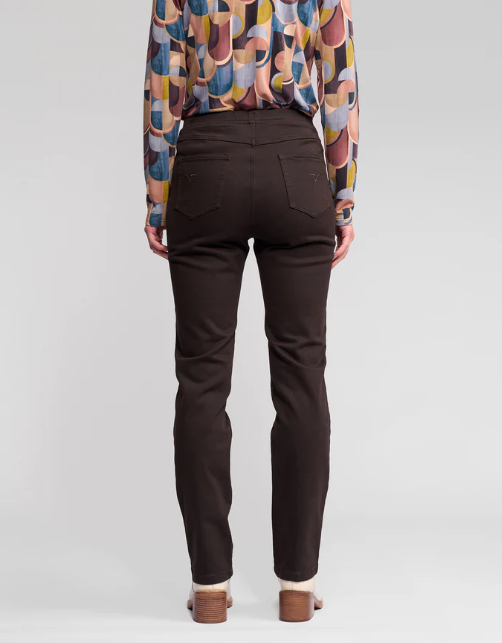Bay Pull on Chocolate Pull on Pants