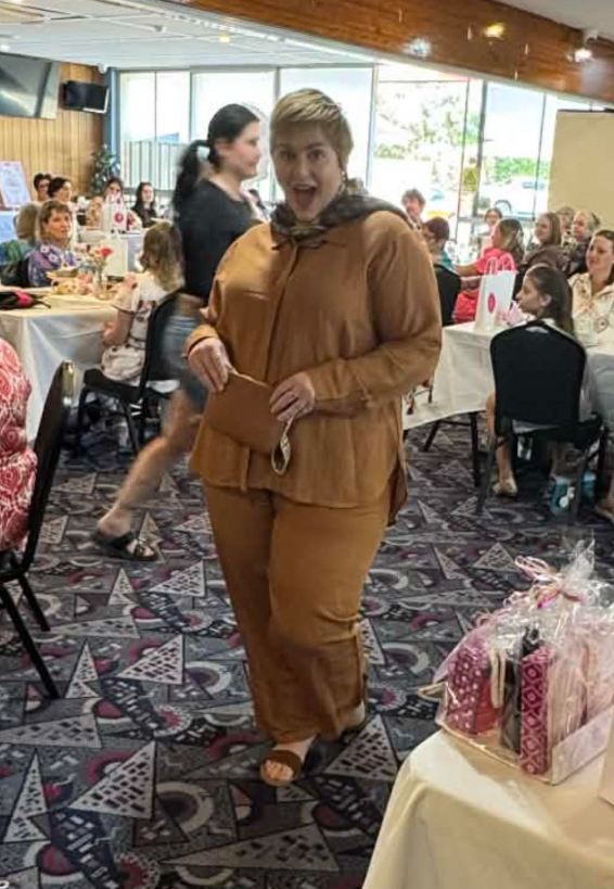 Pumpkin Spice linen shirt