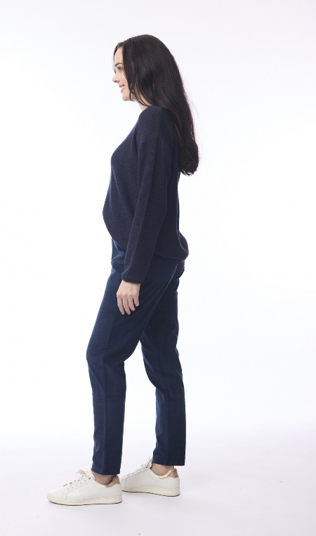 Jeggings Cord Navy Pants