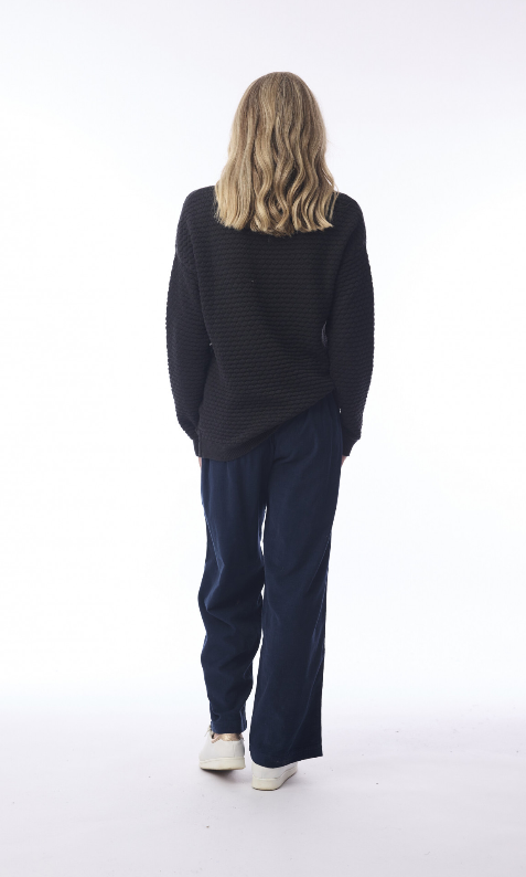 Wide leg Navy Cord Pants