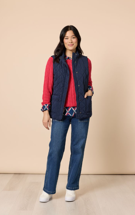 GS Hampton navy Vest
