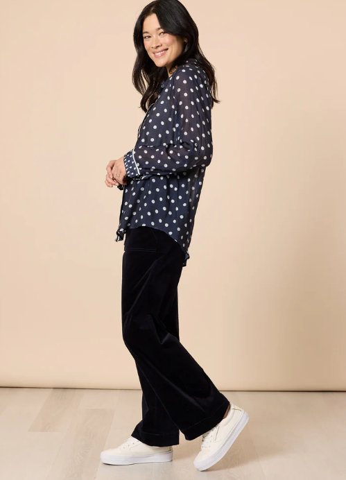 GS Aurora Spot Navy Shirt