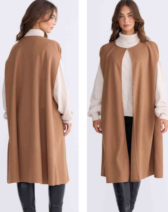 Camel Trini Cape