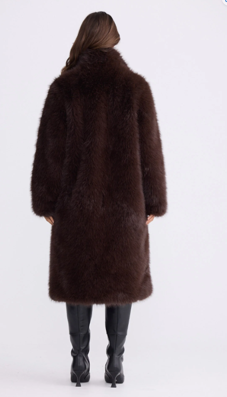 THE ANGELA Choc Coat