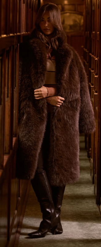 THE ANGELA Choc Coat