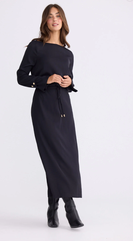 Grace Black Classic dress