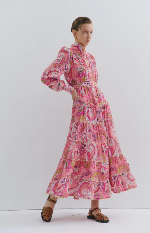 Charlotte Flower Maxi dress