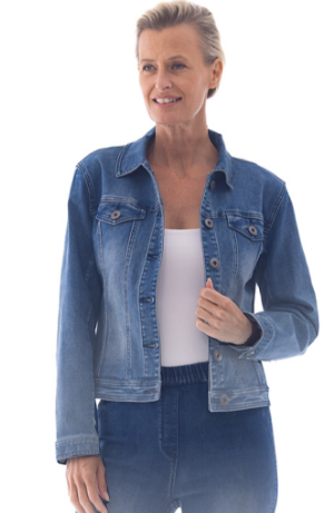 Denim Jacket Cafe latte
