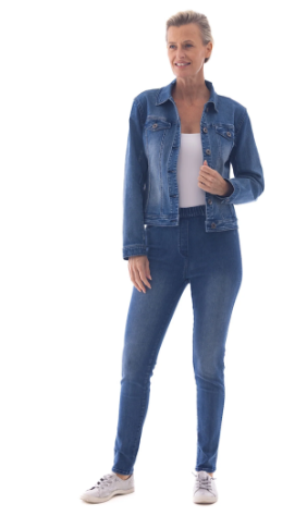 Denim Jacket Cafe latte