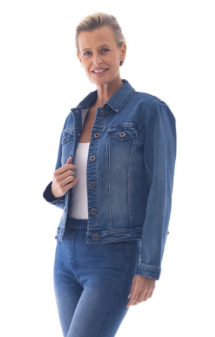 Denim Jacket Cafe latte