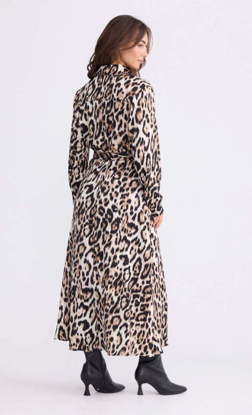 Rosselina Leopard Print dress