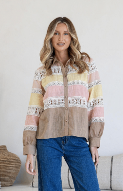 Earth Lace Blouse