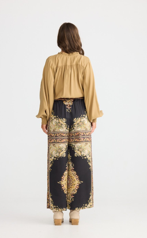 Freedom Pants Black paisley