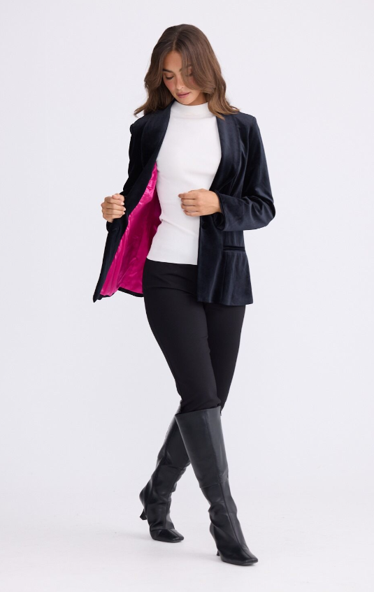 Lillian Black Blazer