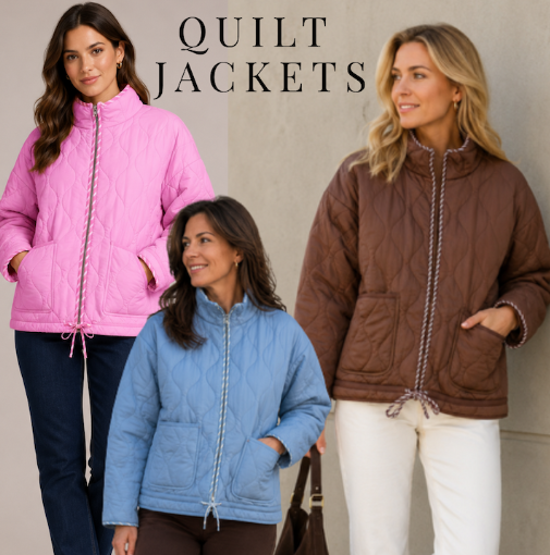 Quilted Pink Jacket