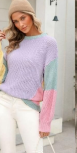 Purple Pastel Jumper