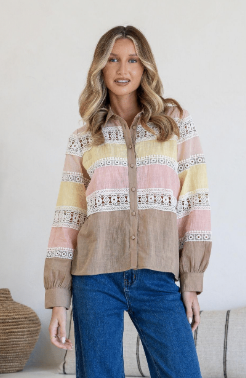Earth Lace Blouse