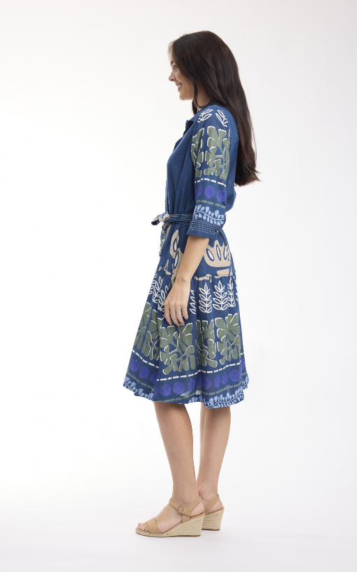 Liberte Blue Tie dress