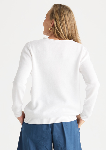 ZP White Sports Top