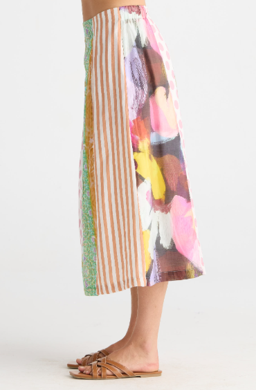 ZP Pattern Clash Skirt