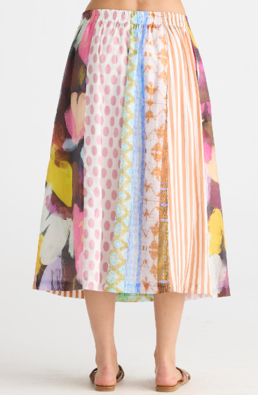 ZP Pattern Clash Skirt