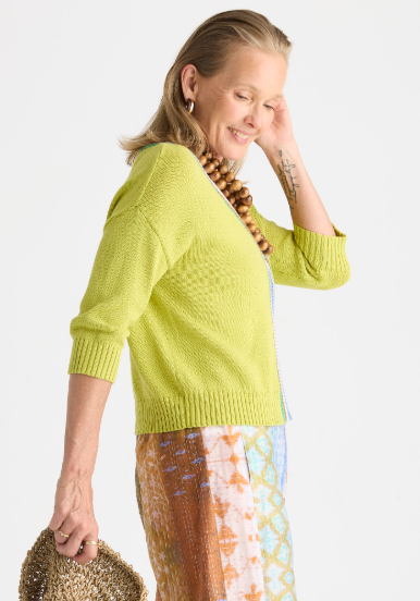 ZP Green Glow Cardi