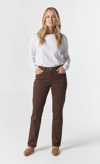 GC Chocolate Cotton Jeans