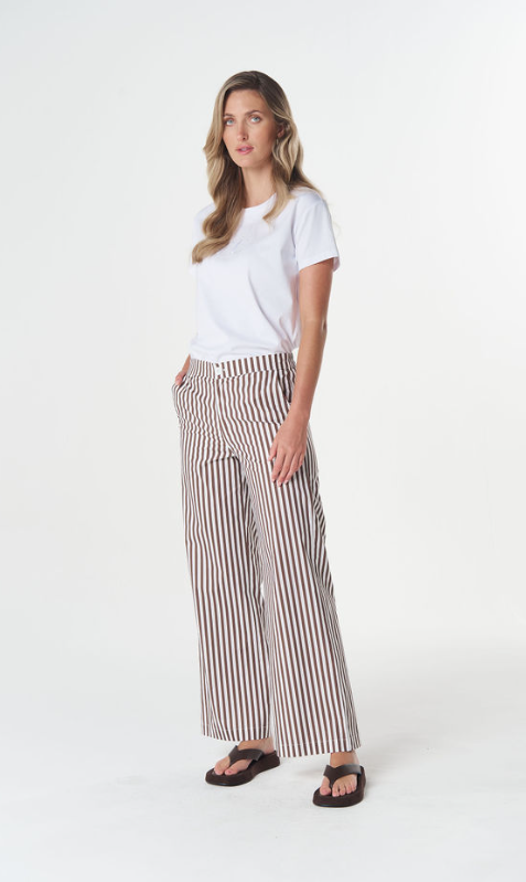 GC Stripe Choc Pants