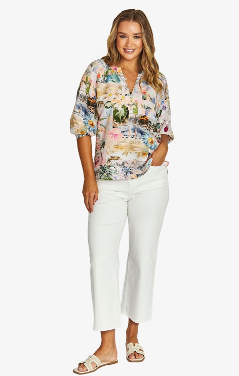 Poolside Glamour Top